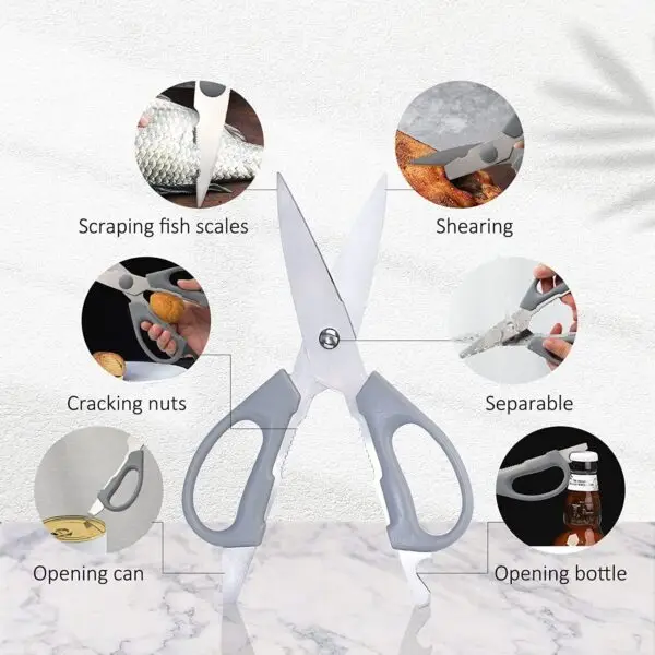 Kitchen Knife Set. LapEasy 15 Piece Knife Sets With Block Chef Knife Stainless Steel - Image 3