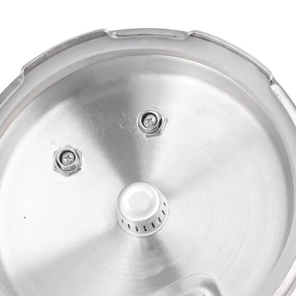 7L Aluminium Pressure Cooker Quick with Lid Latch Indicator Explosion-Proof - Image 2