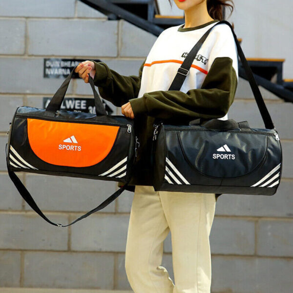 Large Sport Gym Tote Duffle Bag Men Lady Travel Work Gear Bag Sortable Placement - Image 4
