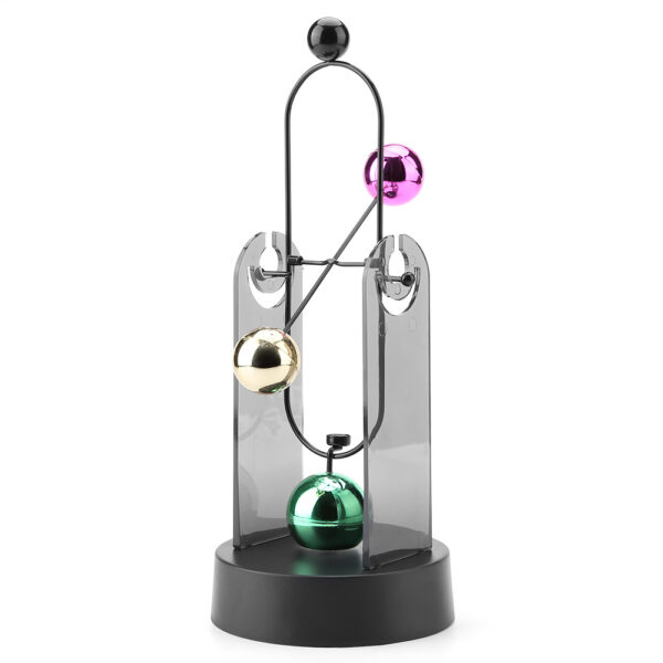 Electronic Shake Wiggle Device Perpetual Motion Swinging Kinetic Art Craft Desk Decoration - Image 4