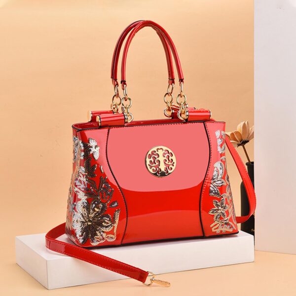 Elegant Patent Leather Handbags For Women - Stylish Hobo, Chic Tote, Versatile Shoulder, Crossbody Bags - Image 8