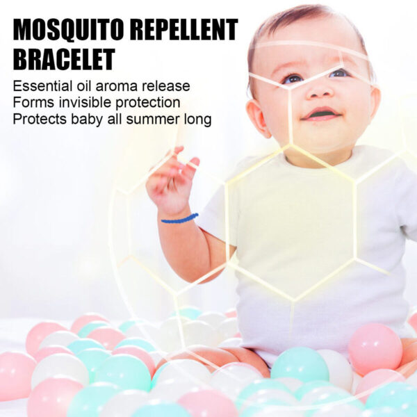 Mosquito Repellent Bracelet 12 Pack, Adjustable Leather Deet-Free Bands - Image 10