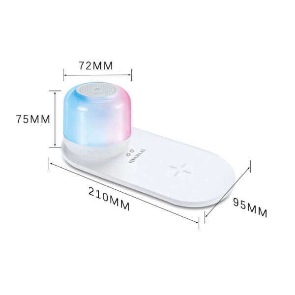 Koolmaax 2023 Night Light Charger 3 In 1 With Bedside Lamp Versatile New Trend - Image 6