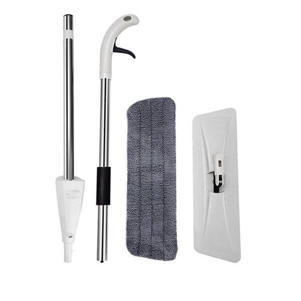 Spray Mop For Floor Cleaning 5 Reusable Microfibre Pads Water Bottle Tank UK - Image 9