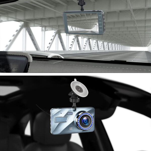 Car Camera Recorder Dual Front And Rear HD 1080P Dash Cam Night Vision - Image 8