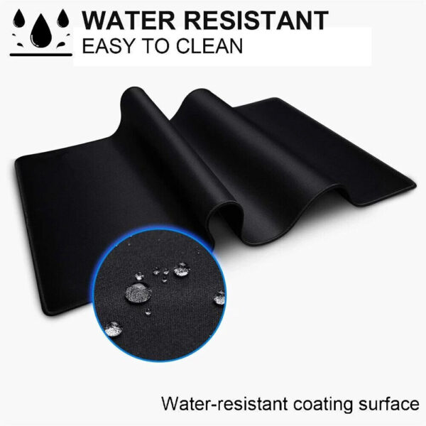 Black 90x40cm Extra Large Anti Slip Gaming Mouse Mat PC Laptop Keyboard Desk Pad - Image 7