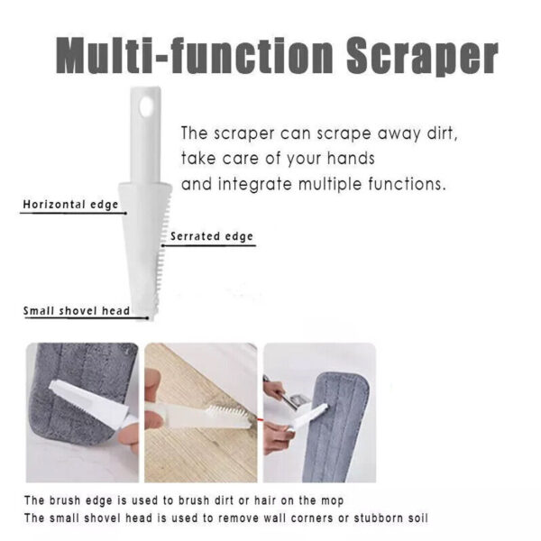 Spray Mop For Floor Cleaning 5 Reusable Microfibre Pads Water Bottle Tank UK - Image 4