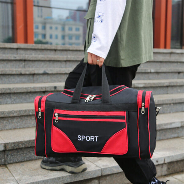 Mens Womens Large Holdall Bag Duffle Bag Sports Weekend Travel Luggage Bag - Image 8