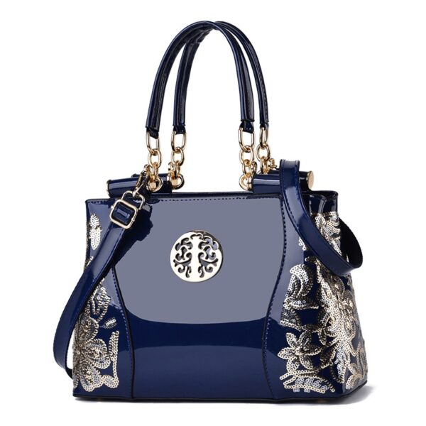 Elegant Patent Leather Handbags For Women - Stylish Hobo, Chic Tote, Versatile Shoulder, Crossbody Bags - Image 2