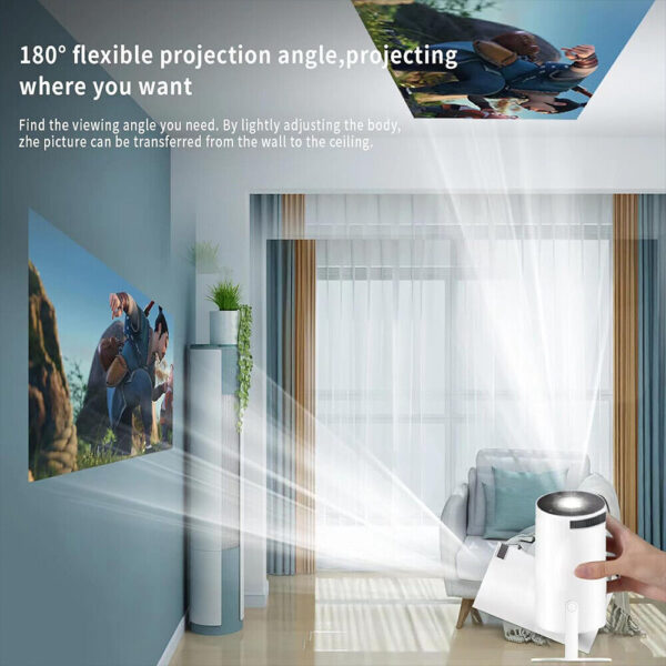 5G 4K Projector Smart HD LED WiFi Bluetooth HDMI USB Android Office Home Theater - Image 9