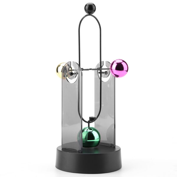 Electronic Shake Wiggle Device Perpetual Motion Swinging Kinetic Art Craft Desk Decoration - Image 3