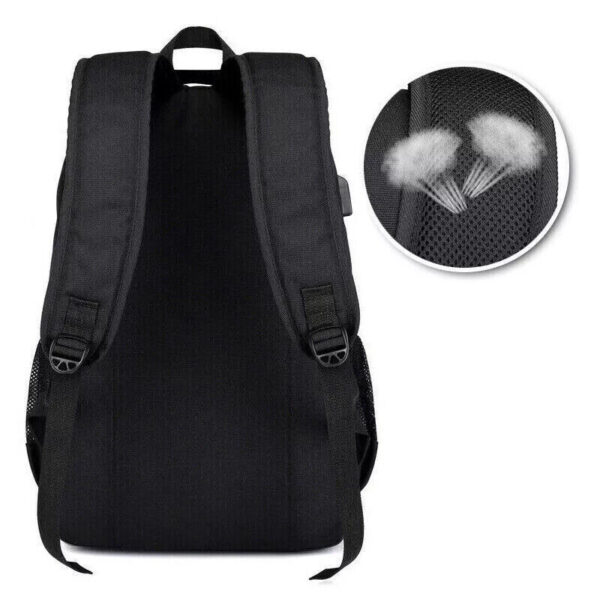 Men Women Boys Laptop Backpack Waterproof Large Mens Rucksack Travel School Bag - Image 9