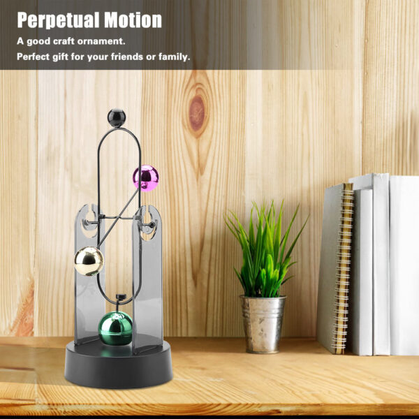 Electronic Shake Wiggle Device Perpetual Motion Swinging Kinetic Art Craft Desk Decoration