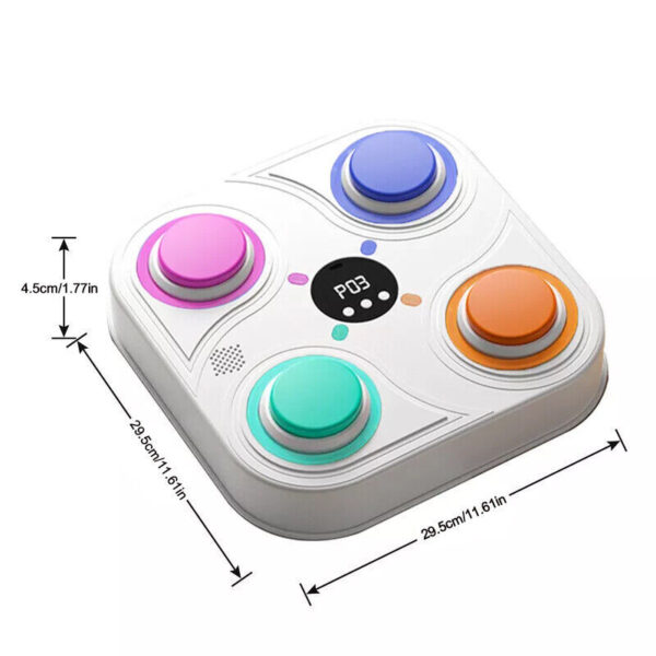 Smart Punching Boxing Electronic Music Machine Home Training Bluetooth With LED. - Image 7