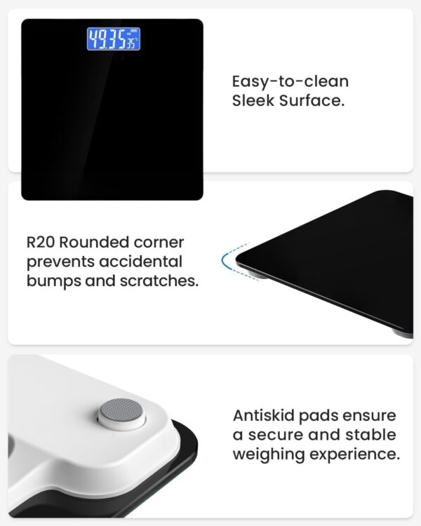 Weighing Scales Digital Electronic Bathroom Scales For Body Weight Accurate - Image 7