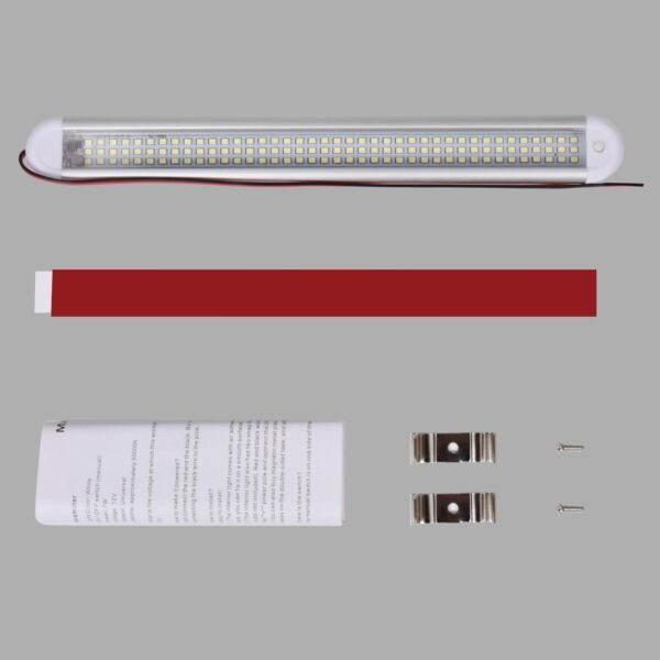 12V 120 LED Car Interior Strip Lights Bar Light Car Van Caravan Boat Home Bus UK - Image 9