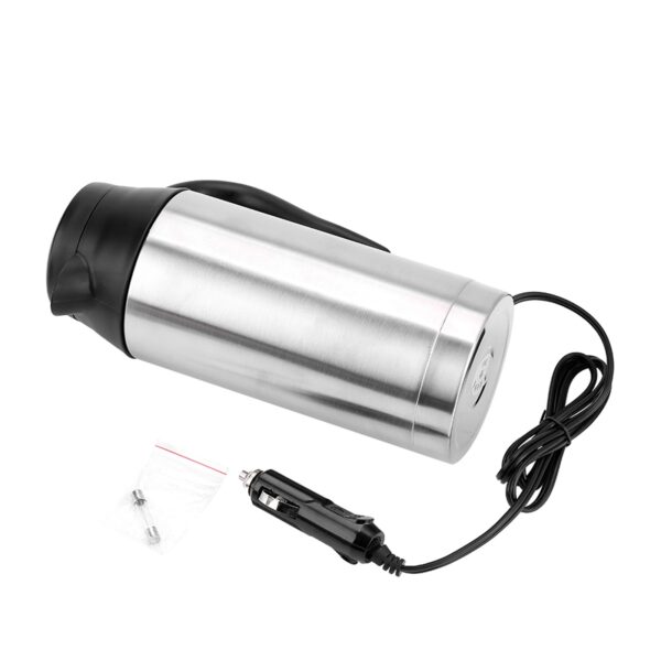 Portable 750ml 24V Travel Car Truck Kettle Water Heater Bottle For Tea Coffee Drinking - Image 4