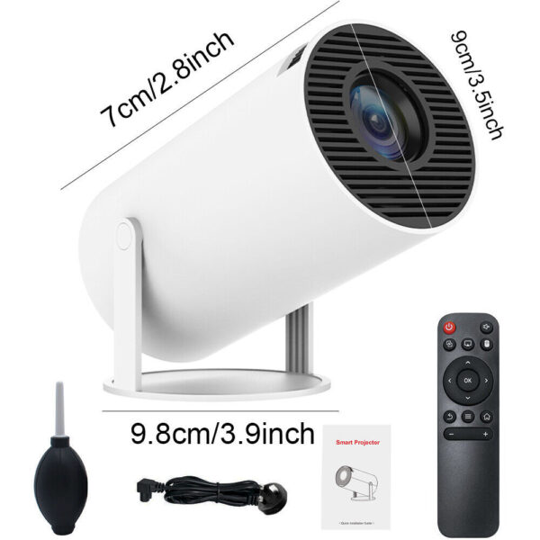 5G 4K Projector Smart HD LED WiFi Bluetooth HDMI USB Android Office Home Theater - Image 8