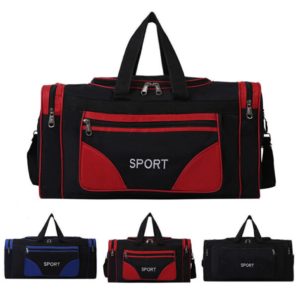 Mens Womens Large Holdall Bag Duffle Bag Sports Weekend Travel Luggage Bag - Image 7