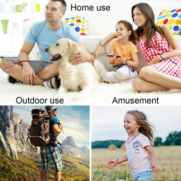 Mosquito Repellent Bracelet 12 Pack, Adjustable Leather Deet-Free Bands - Image 6