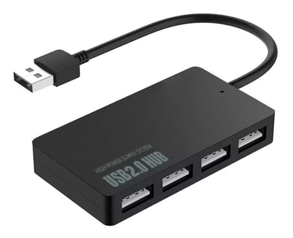 4 Port USB HUB 2.0 Multi Splitter Expansion Desktop PC Laptop Adapter High Speed