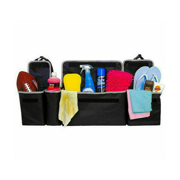 Large Car Boot Organiser Back Seat Hanger Tidy Storage Bag Pocket Hanging Pouch - Image 6