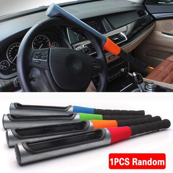Heavy Duty Steering Wheel Lock Baseball Bat Anti Theft Car Van Vehicle Security - Image 7