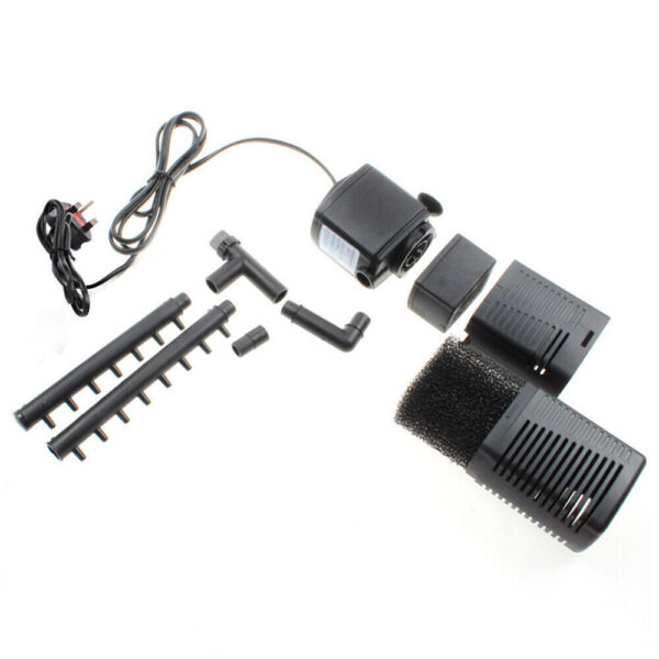 3 In1 Aquarium Fish Tank Filter Water Internal Purifier Filter Oxygen UK - Image 9