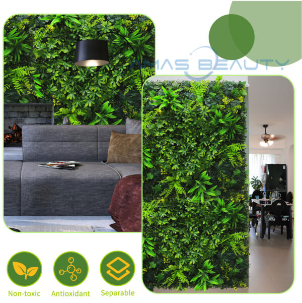 Artificial Plant Flower Living Wall Panels Realistic- Indoor-Outdoor 1m X 1m Uk - Image 3