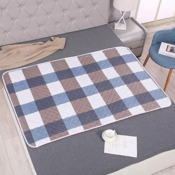 Reusable Incontinence Bed Pad Absorbent Washable Bed Mattress Protector 80X120cm - Image 4