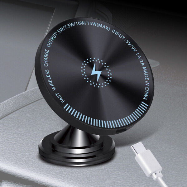 Magnetic Wireless Car Charger Mount Holder Magsafe For15 14 13 12 - Image 6