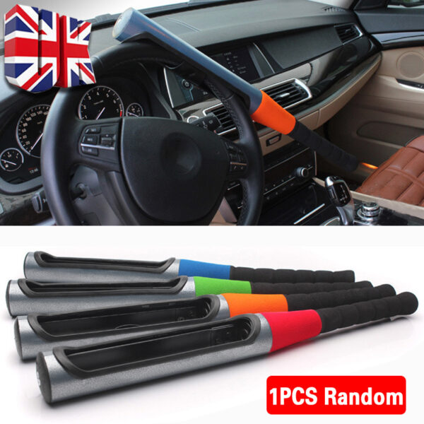 Heavy Duty Steering Wheel Lock Baseball Bat Anti Theft Car Van Vehicle Security - Image 10