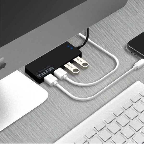4 Port USB HUB 2.0 Multi Splitter Expansion Desktop PC Laptop Adapter High Speed - Image 5