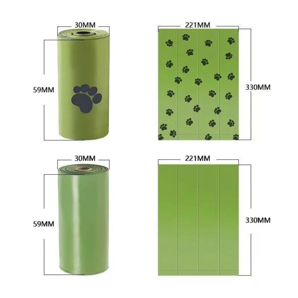 540 Bags High Quality Heavy Duty Large Biodegradable Dog Poo Bags Eco Poo Waste - Image 9