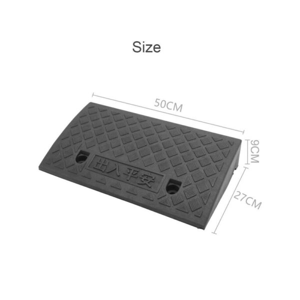 Vehicle Slope Ramp Universal Heavy Duty Rubber Kerb Ramps Car Bikes Threshold - Image 4