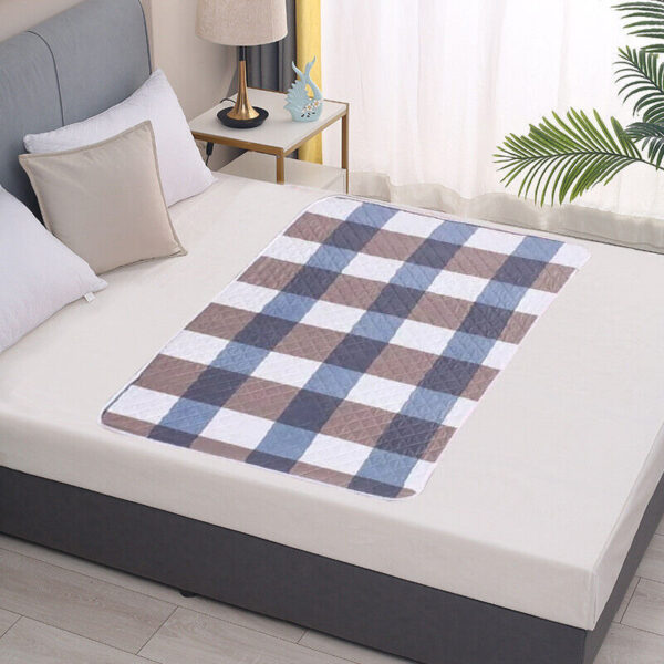 Reusable Incontinence Bed Pad Absorbent Washable Bed Mattress Protector 80X120cm - Image 2