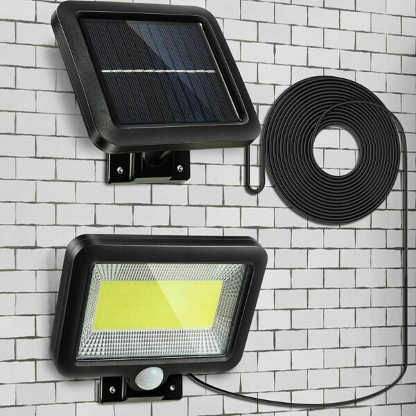 2PCS Solar Power PIR Motion Sensor Wall Light LED Outdoor Garden Security Lamp - Image 9